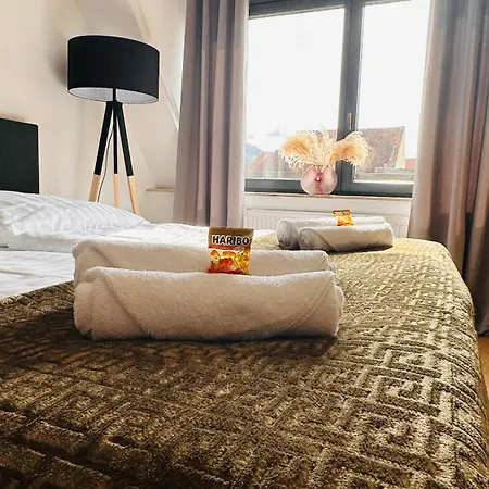 Amao - Center - Penthouse Maisonette - 90 M2 - 8 Guests - Rooftop Terrace - King-size Beds Lejlighed Lahr (Baden-Wurttemberg)