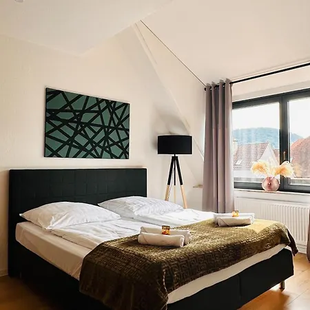 Amao - Center - Penthouse Maisonette - 90 M2 - 8 Guests - Rooftop Terrace - King-size Beds * Lahr (Baden-Wurttemberg)