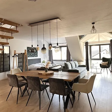 Amao-green - Penthouse Maisonette - Large Terrace - Center Lahr (Baden-Wurttemberg)
